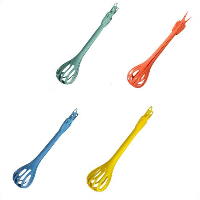 Multifunctional Egg Beater Egg Milk Whisk Pasta Tongs Food Clips Mixer Manual Stirrer Kitchen Cream Bake Tool
