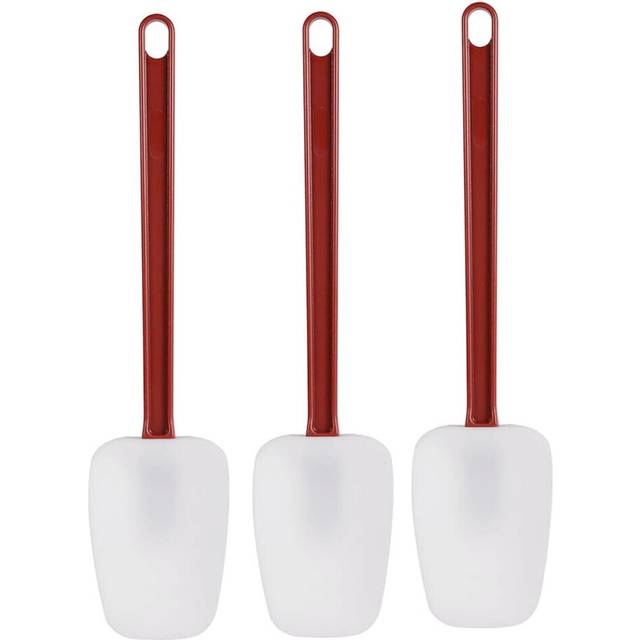 Pack of 3 spatulas silicone heat-resistant, spatula silicone B