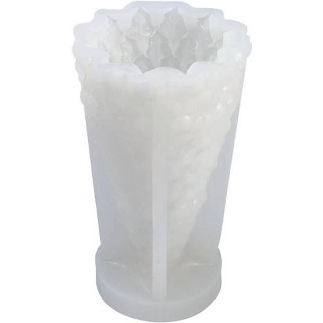 Christmas Candle Mold Silicone Mold for Candle Making DIY Scented Candle Xmas Gifts Christmas Soap Making Mold C