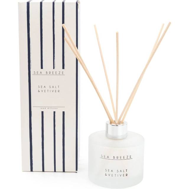 150ml Nautical Reed Diffuser | Sea Salt & Vetiver Home Fragrance Room Diffuser | Scented Oil Diffuser Diffusers For Home - Aroma Gift