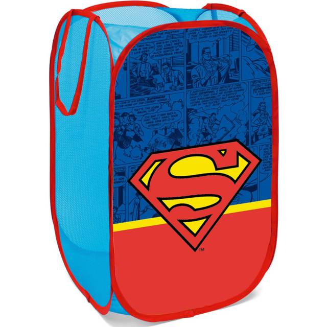 DC Comics Superman Pop-Up Laundry Basket/Toy Storage 36 x 36 x 58 cm