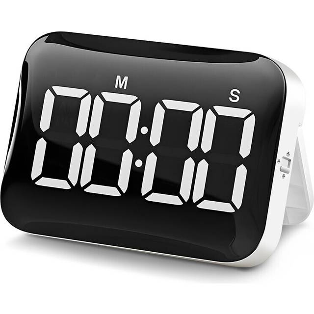 Digital Kitchen Timer - Magnetic Countdown Count Up Timer with LED Display Loud Volume for Cooking and