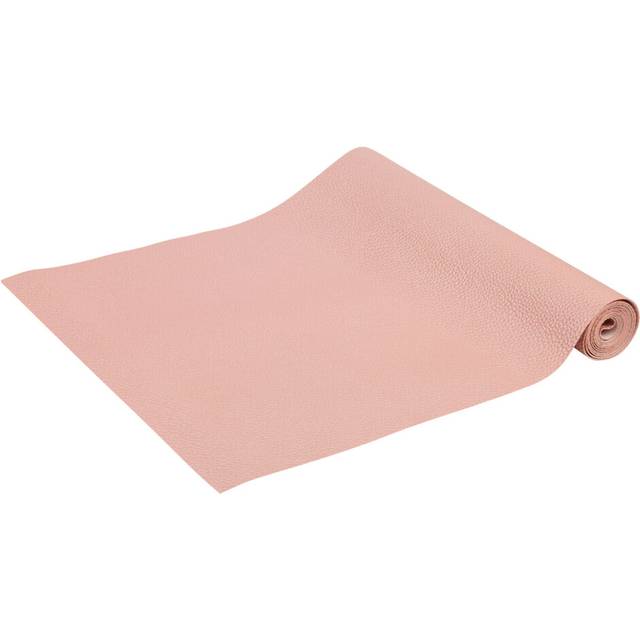 (Pink) 33x150cm Faux PU Leather Table Runner Cloth Roll Wedding Dinner Party Decoration