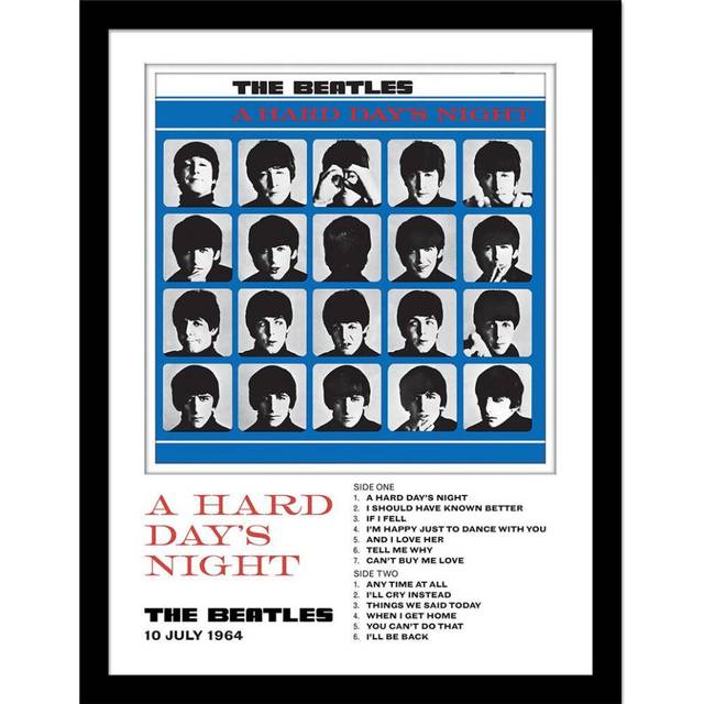 The Beatles A Hard Day's Night Framed Print