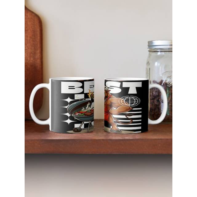(Barbecue beast-9080) Coffee Mugs 11oz Eternal Home Heavenly No Place Like Heaven Ceramic Mug Cute Novelty Christmas Gifts