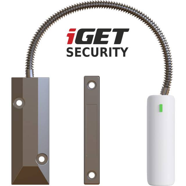 IGET SECURITY EP21 - détecteur magnétique sans fil pour portes et portes en fer pour alarme iGET M5-4G