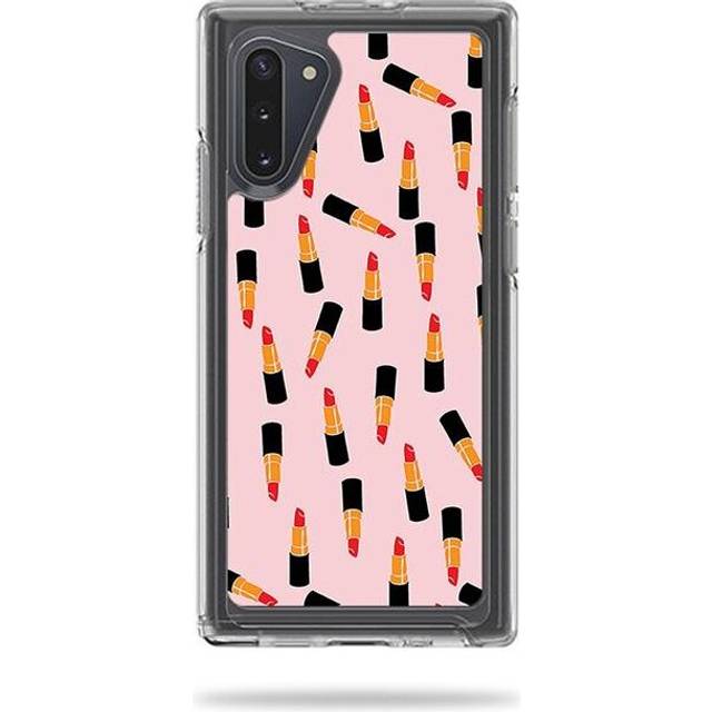MightySkins OTSSNO10-Lipstick Pattern Skin for Otterbox Symmetry Samsung Galaxy Note 10 - Lipstick Pattern