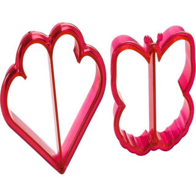 Premier Housewares Butterfly and Heart Sandwich Cutters