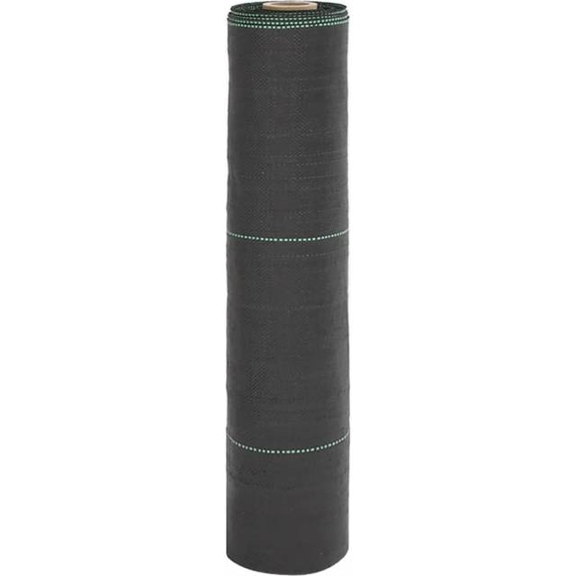 vidaXL Weed Membrane Black 0.5x200 m PP
