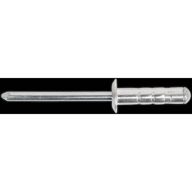 Sealey RM4813S Aluminium Multi-Grip Rivet Standard Flange 4.8 x 13...