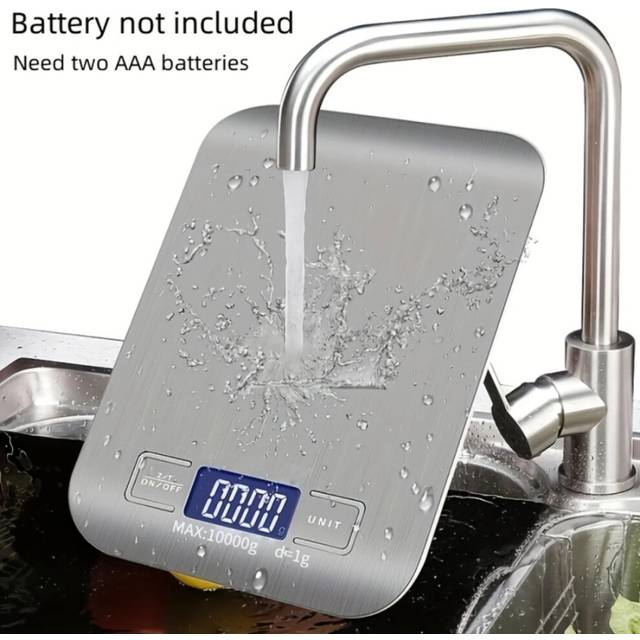 10kg/1g Kitchen Digital Scale LCD Electronic Balance Food Weight Postal Scales