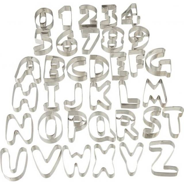 Biscuit Cutter Letters & numbers