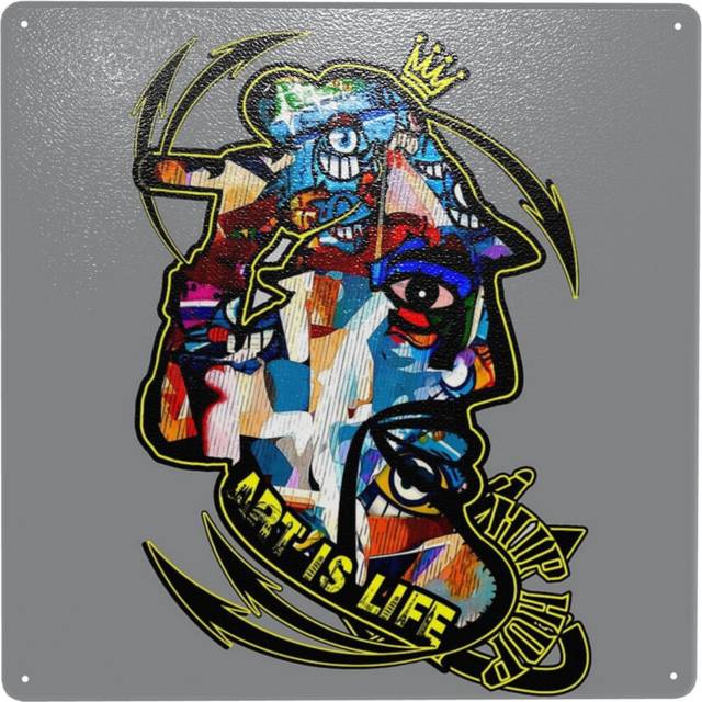 "(Abstract Hip Hop Life=9031) Metal Tin Sign 12x12"" Wall DÃ©cor Cafe Bar Beer Pub Signs Christmas Gift"