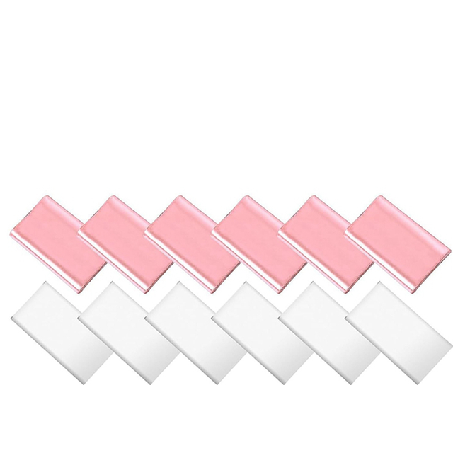 Plastic Tablecloths Round Set and Satin Table Runner White Pink