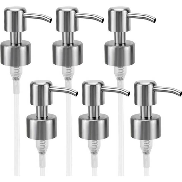 Soap Dispenser Pump Replacement - 304 Stainless Steel Soap and Lotion Dispenser Pump for Regular 28/400 Neck Bottles