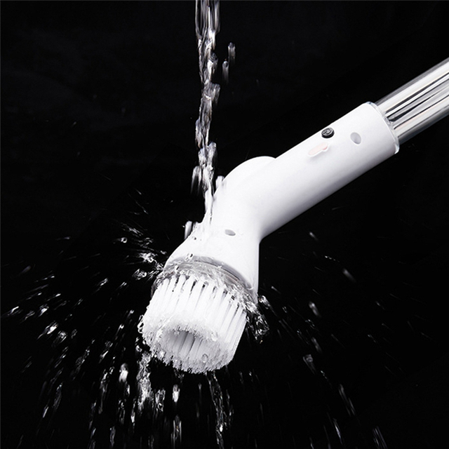 Long Handled Floor Brush for Cleaning Ceramic Tiles, Space, Bathroom Appliances, Brushes, Electric Brushes