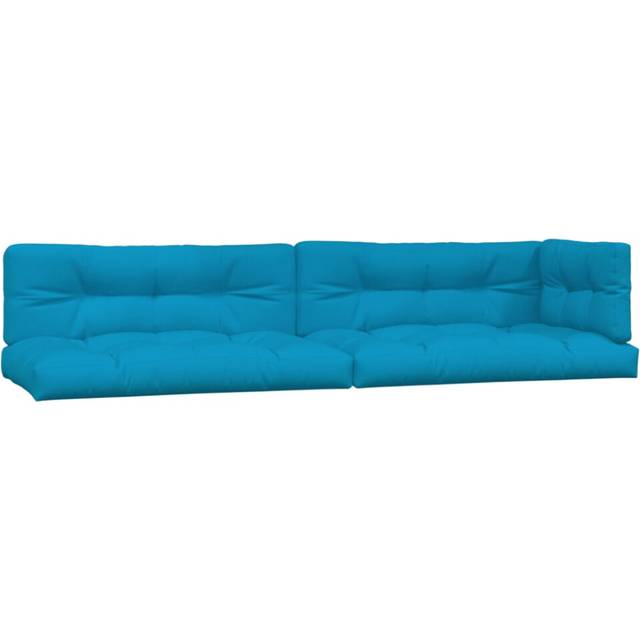 (blue) vidaXL Pallet Cushions Sofa Cushion Seat Pad Chair Cushion Fabric