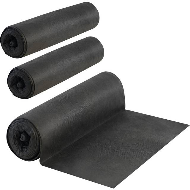 (Set of 3) GEEZY Non-Woven Weed Control Fabric 1.5x7m Ground Landscape Garden Membrane 45GSM