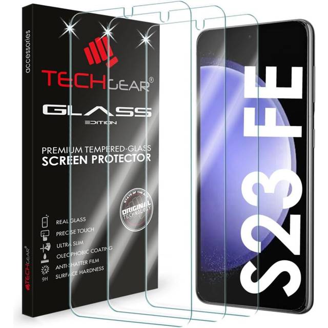 [3 Pack] Samsung Galaxy S23 FE 5G Tempered Glass Screen Protectors