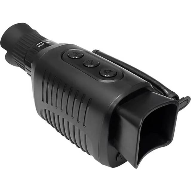 Chronus Monocular Telescope, 2.5K Night Vision Glasses, 10X Digital Zoom Waterproof Monocular Support Image Video Recording for