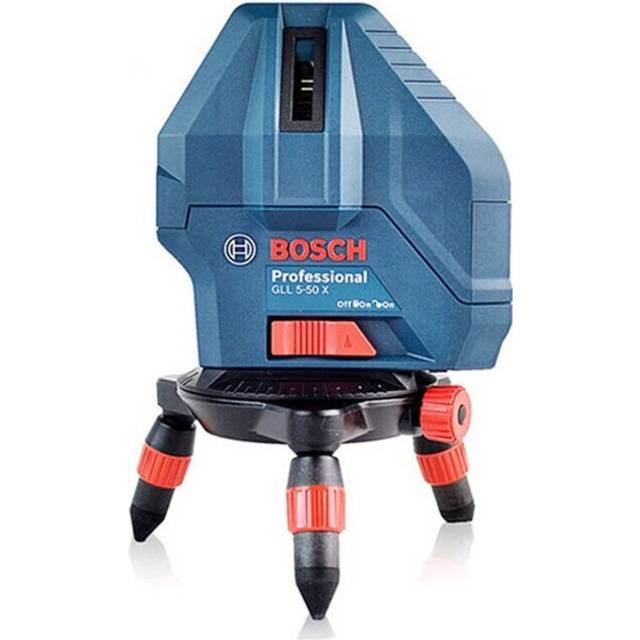 New BOSCH GLL5-50X Laser Level 5-Line High-Precision Red Light Home Improvement Marking instrument Laser Self Leveling Device