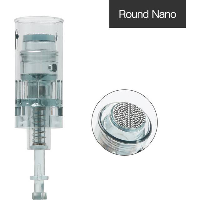 (10 pcs Nano Round) Dr. Pen Ultima M8 Derma Pen Needles Cartridges