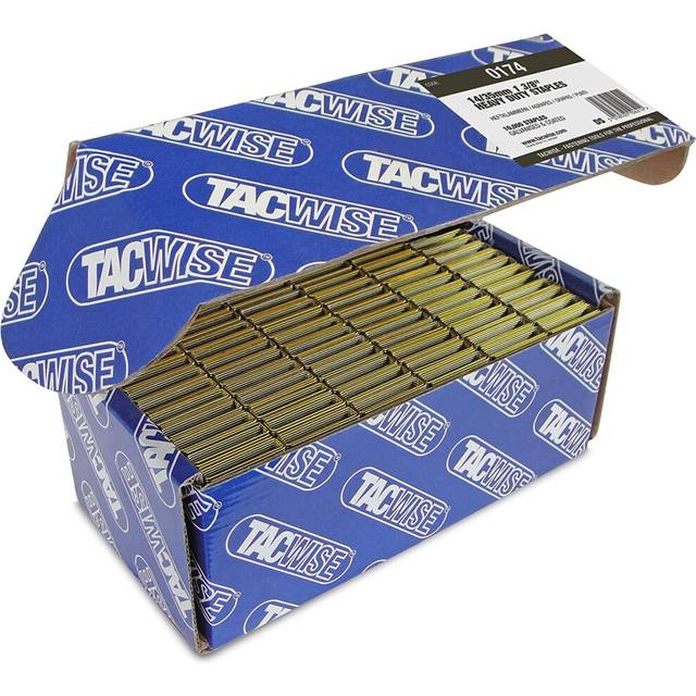 Tacwise Tacwise 0174 Type 14/35mm Heavy Duty Galvanised Framing Staples, Narrow Crown, x 10000