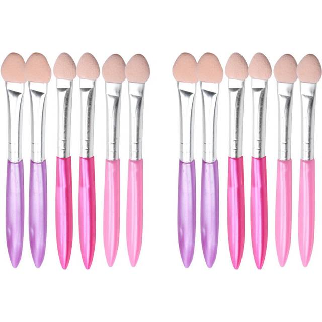 12 Pieces One End Foam Tip Applicators Eyeshadow Brush