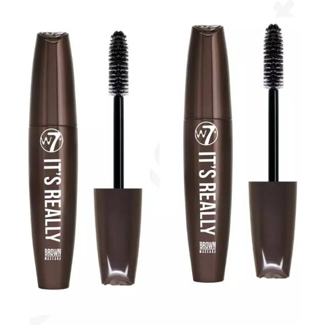 W7 Brown Mascara Eyelash Liquid Lengthening Volumizing Its Reallty