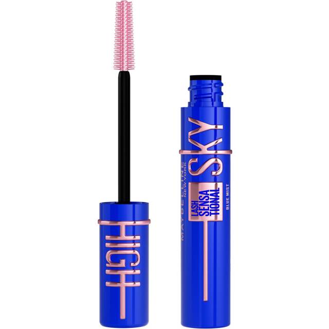 Maybelline New York, Sky High Lash Sensational Mascara, Limitless Length & Volume, Flex Tower Brush, Light-as-Air Feel, With Bamboo Extract, Blue Mist