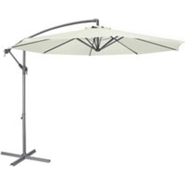 Banana Parasol with Cover 3m - Cream