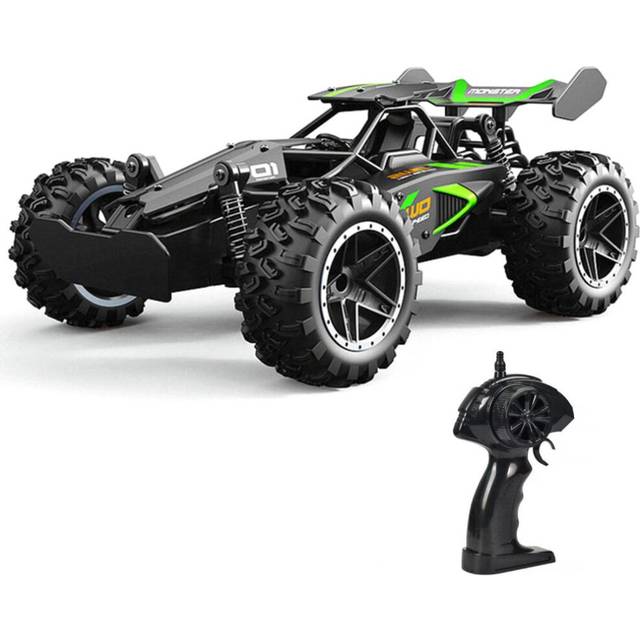 RC Car Fjärrkontroll Bil RC Racing Car 1/18 2.4GHz RC Drift Car RTR leksak för barn Pojkar grön