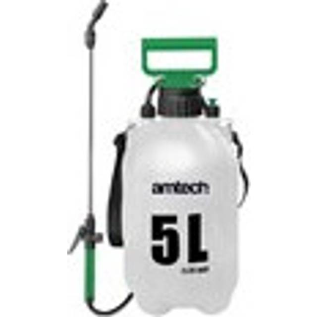 Amtech U2285 5 Litre Pressure Sprayer - Portable Garden & Shoulder Strap