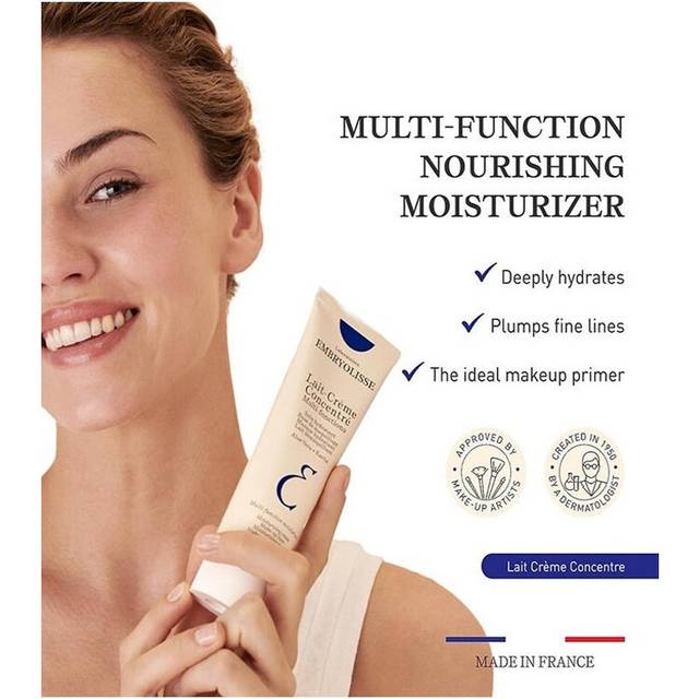 Embryolisse Lait Creme Concentre Multi Fonctions Moisturizer Cream Help To Brighten The Skin & Decrease Redness, Natural Moisturizing Cream  75ml