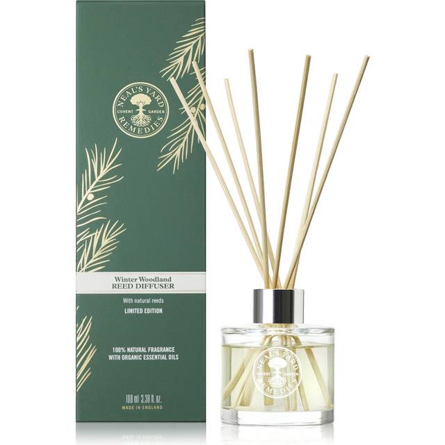 Winter Woodland Diffuser, Scented Reed Diffuser With Fir & Cypress, Long Lasting Fragrance, Vegan & Cruelty-Free