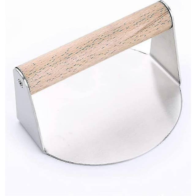 (As show, One size) Hamburger Press, Stainless Steel Round Hamburger Press