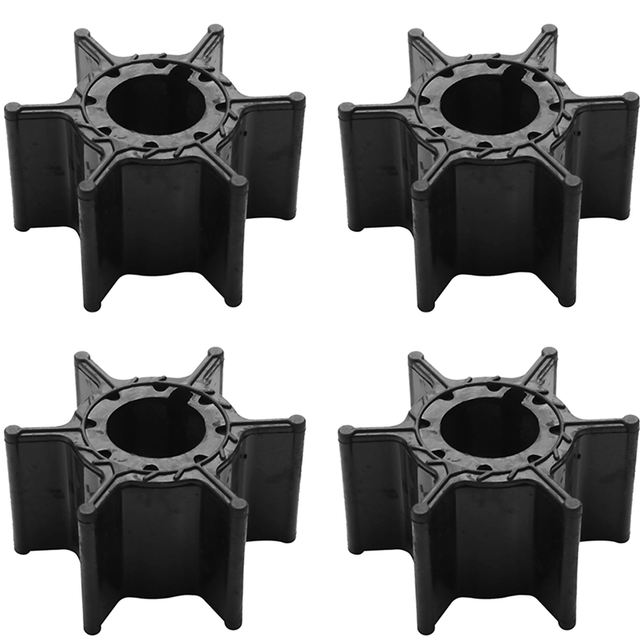 4X Fuel Connector Water Pump Impeller Part for (9.9/15HP) 682-44352-01 682-44352-01-00 Fishing Boats Motors