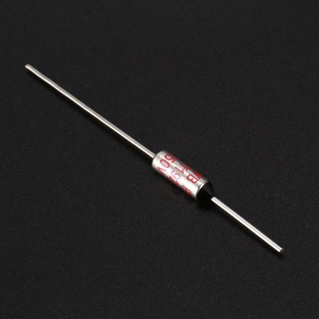 80 Pcs RY Series Metal 192 Celsius 250V 10A Cutoffs Thermal Fuse