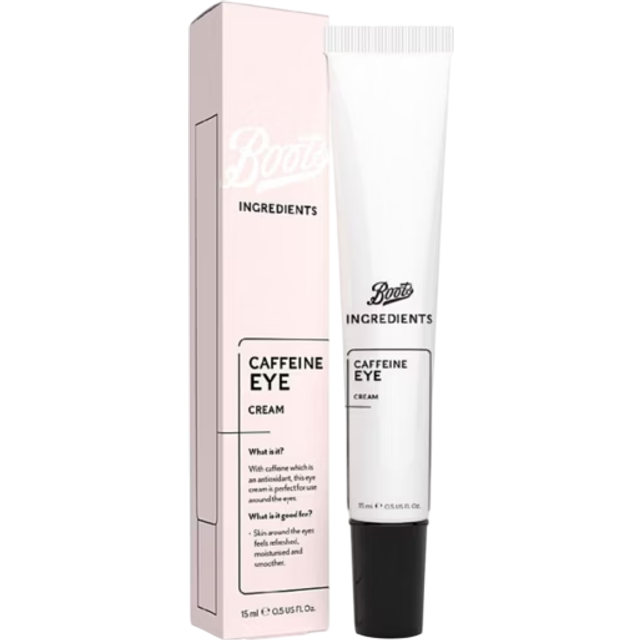 Boots Ingredients Caffeine Eye Cream 15ml