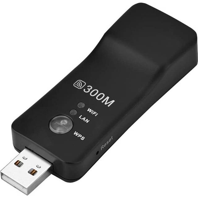 USB Wifi Repeater,Wired and Wireless Signal Amplifier AP WiFi Smart TV Network Adapter Multi-Functional AP Signal Booster, USB Powered High Power Wifi