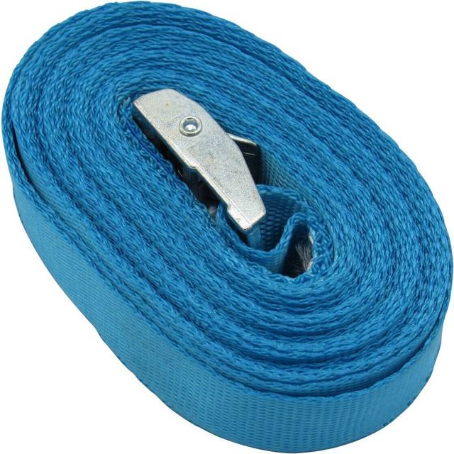 Cam Buckle Tie Down Straps 25MM 250KG 5 Metre (Lashing Strap Secure)