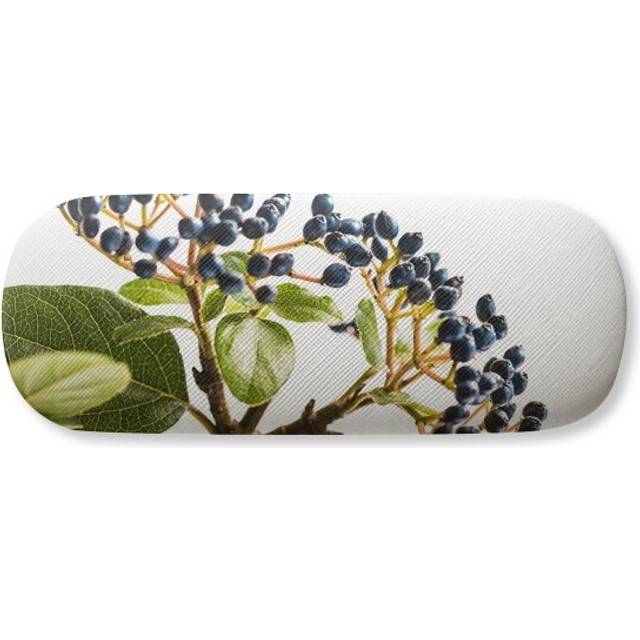 Picture White Simpol Nature Glasses Case Eyeglasses Hard Shell Storage Spectacle Box