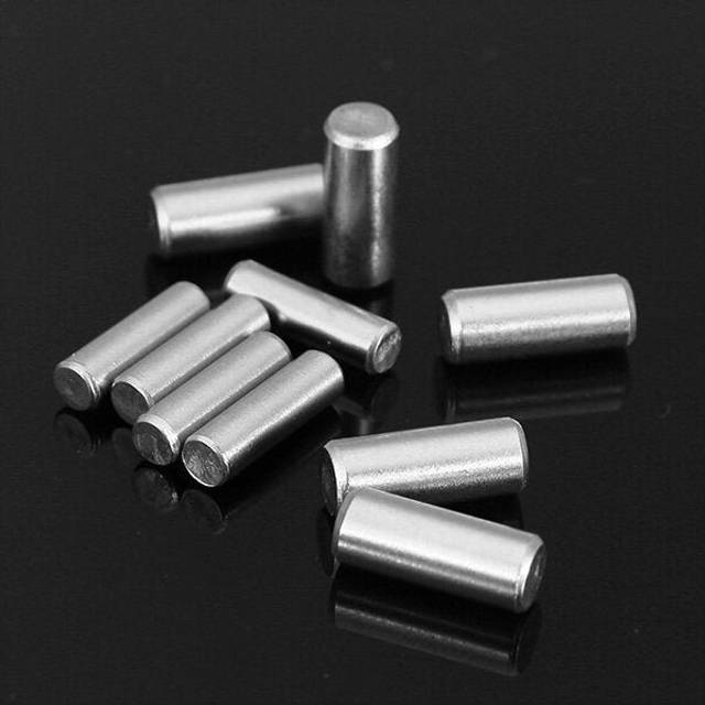 (M4) 20pcs 304 Stainless Steel Cylindrical Pin Locating Pin M3x10/M4x10