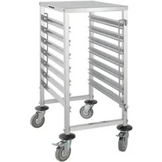 Vogue Gastronorm Racking Trolley 7 Level