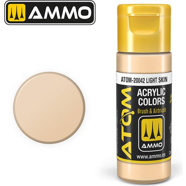 ATOM COLOR Light Skin 20ml Model Paint Ammo by Mig 20042