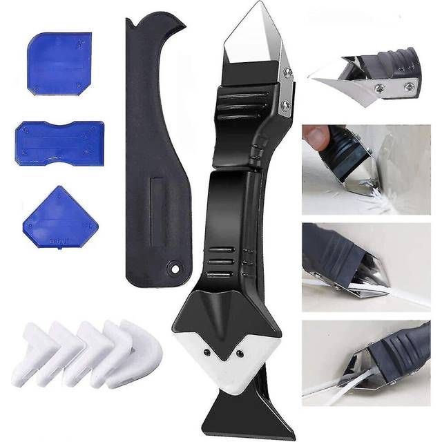 3 in 1 Silicone Sealant Remover Tool Kit Set Scraper Caulking Mould Removal
