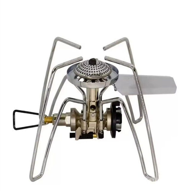 LLhappy-Outdoor Ultralight Camping Gas Stove Spider Split Burner Cooking Single One-Piece Cassette