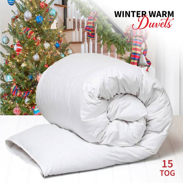 (Double) Winter Warm Thick Duvet Tog 15 Single Double King S.King Size Duvets & Quilts