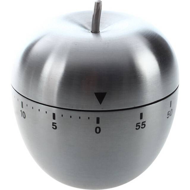 Stainless Steel 60- Countdown Kitchen Cooking Mechanical Alarm Timer Clock -Shape