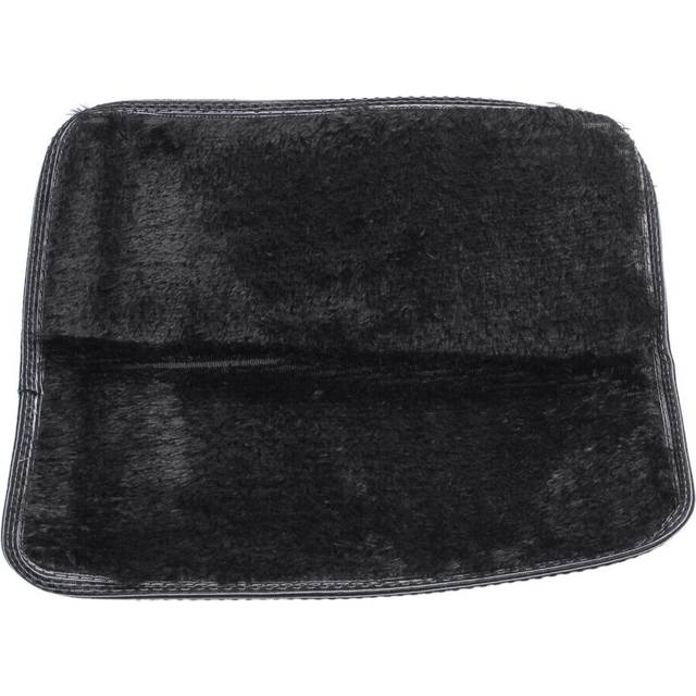 Home Rugs Living Bedroom Plush Rugs Black 40x40cm